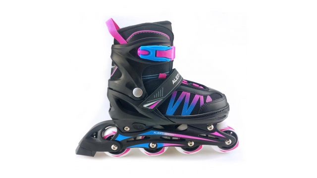 Alert Inline Skates Maat 39-42 Blauw/Roze/Zwart