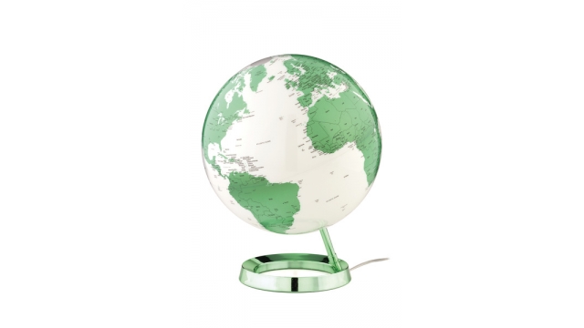 Atmosphere NR-0331F7N4-GB Globe Bright HOT Green 30cm Diameter Kunststof Voet Met Verlichting