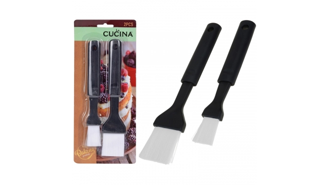 La Cucina Bakkwasten 2 Stuks Zwart/Wit