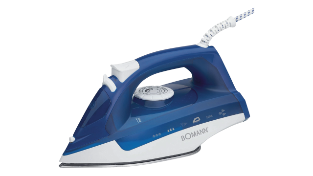 Bomann DB 6004 CB Stoomstrijkijzer 2200W 250ml Blauw/Wit