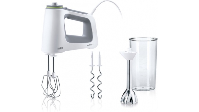 Braun HM5107WH MultiMix 5 Handmixer 750W Wit/Grijs