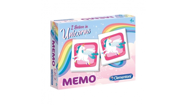 Clementoni Memory Eenhoorns 48 Kaarten