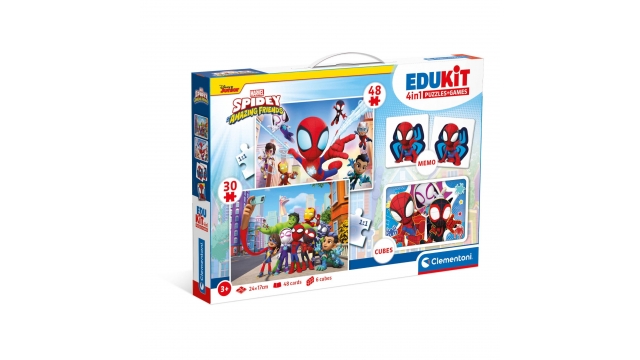 Clementoni Edukit 4in1 Spidey and Friends