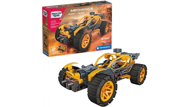 Clementoni Wetenschap en Spel Mechanics Buggy + Quad