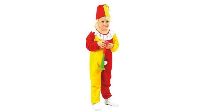 Clown Kinderkostuum Clowntje 3-4 jaar