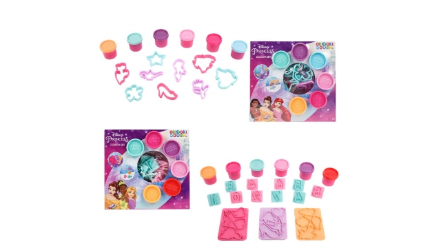 Disney Princess Okidoki Dough Vormen + Numbers 2 Assorti