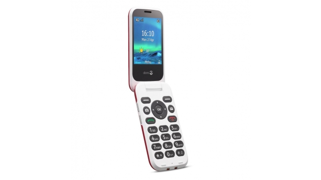 Doro 6820 Senioren GSM Wit/Rood