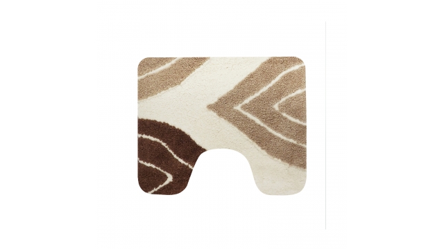 Dutch House Toiletmat Paris 60x50 cm Bruin