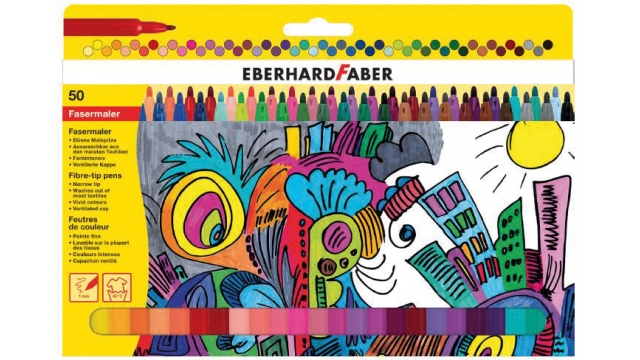 Eberhard Faber EF-551150 Viltstift Uitwasbaar