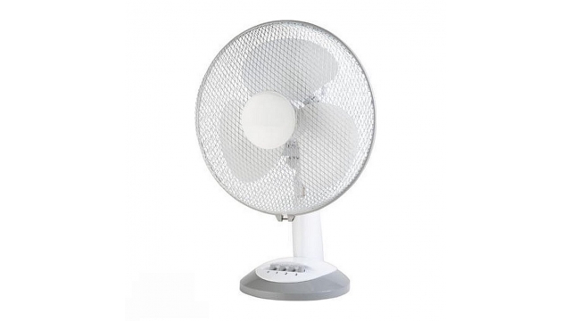 Emerio FN-114202 Tafelventilator 30 cm Wit/Grijs