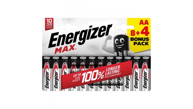 Energizer EN-NMAXAA84 Alkaline-batterij Aa 1.5 V Dc 12-blister