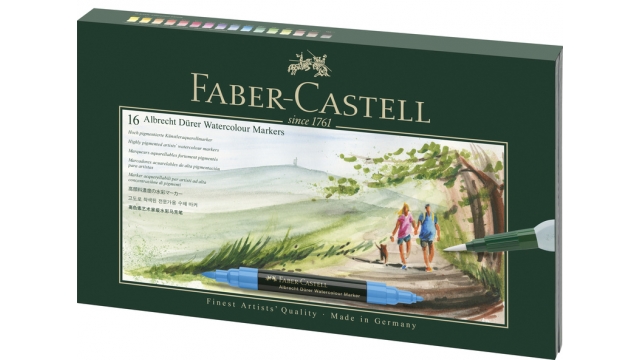 Faber Castell FC-160318 Aquarel Marker Albrecht Dürer Gift Set 17-Delig