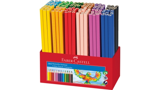 Faber Castell FC-201675 Kleurpotlood FC Driekant 144st.