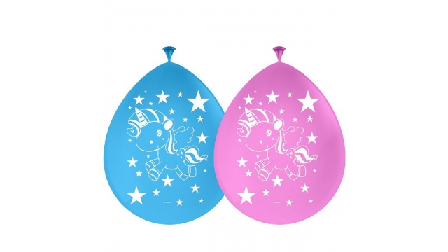 Folat Ballonnen Unicorn 8 Stuks