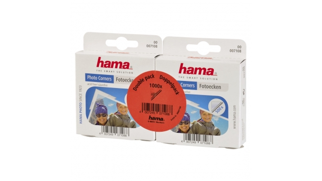 Hama Fotohoekjes Dispenser 2x500 Stuks