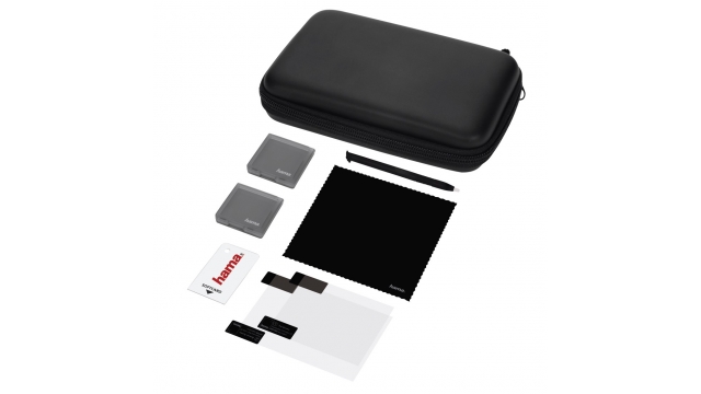 Hama 7-in-1 Set Met Toebehoren Basic Voor Nintendo New 3DS XL Zwart