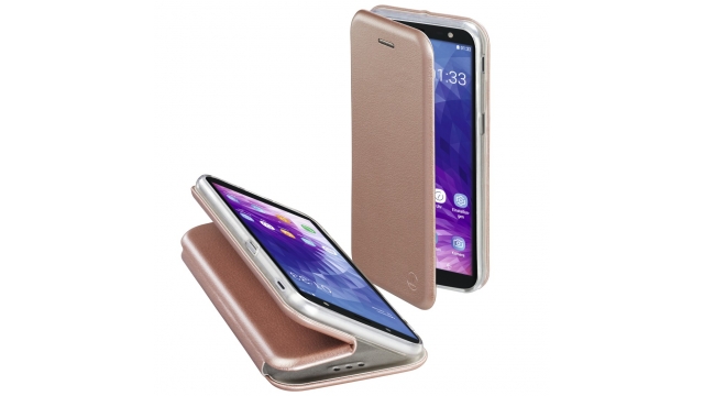 Hama Booklet Curve Voor Samsung Galaxy J6+ Roségoud