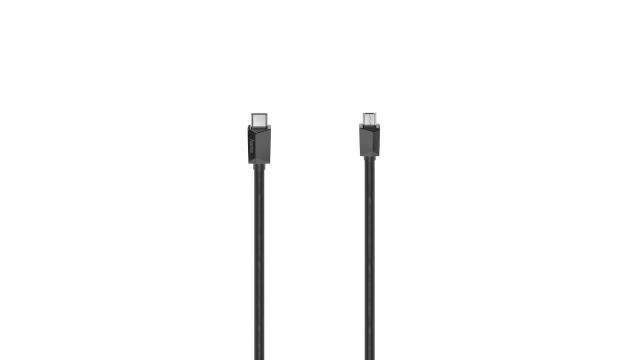 Hama USB-C-kabel USB-C-stekker - Micro-USB-stekker USB 2.0 480 Mbit/s 0,75 M