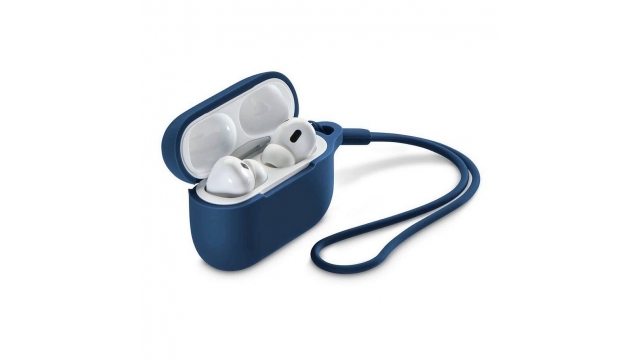 Hama Beschermhoes Fantastic Feel voor Oplaadcase AirPods Pro 2e Gen Blauw