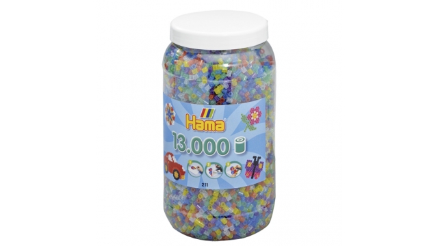 Hama Strijkkralen Ton Met 13000 Stuks Glitter
