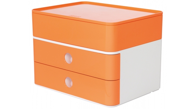 HAN HA-1100-81 Smart-box Plus Allison 2 Lades En Box Abrikoo Oranje