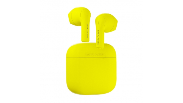 Happy Plugs Hoofdtelefoon True Wireless Joy Neon Geel