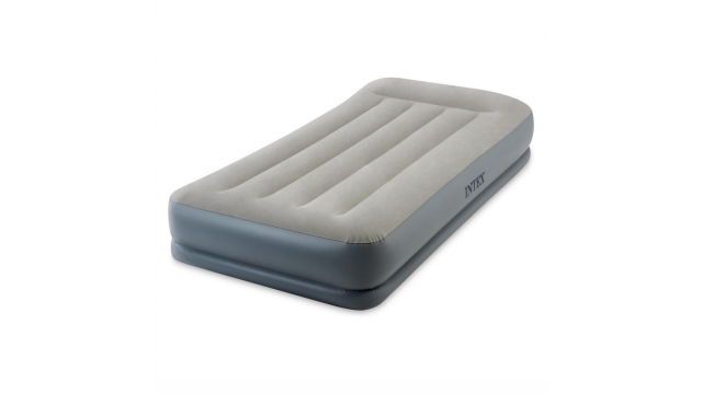 Intex 64116NP Pillow Rest Mid-Rise Luchtbed 99x191x30 cm Grijs