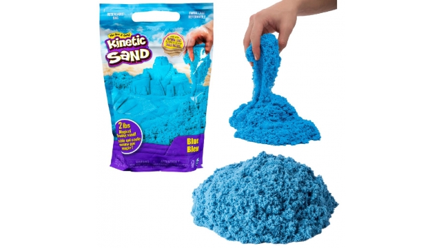 Kinetic Sand Colour Sand Bag Blauw 907g