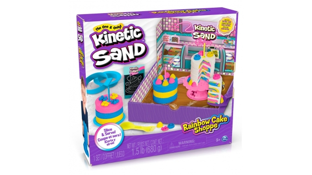 Kinetic Sand Rainbow Cake Shoppe