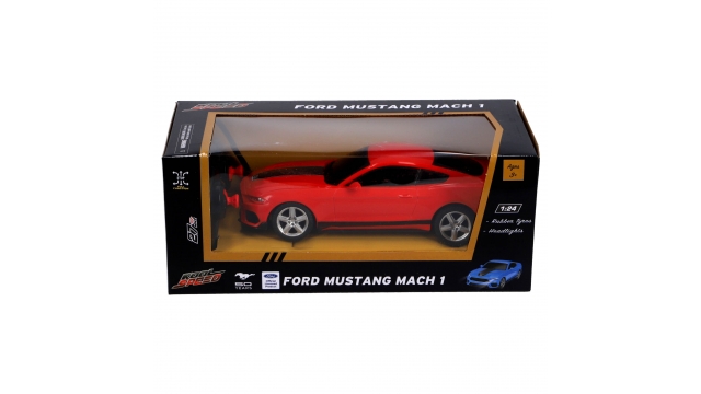 RC Ford Mustang Mach 1 1:24 + Licht Rood
