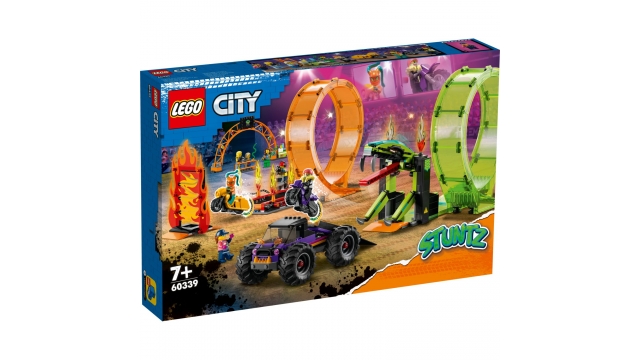 Lego City Stuntz 60339 Dubbele Looping Stuntarena
