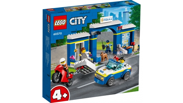 Lego City 60370 Achtervolging Politiebureau