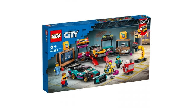 Lego City 60389 Garage voor Aanpasbare Autos
