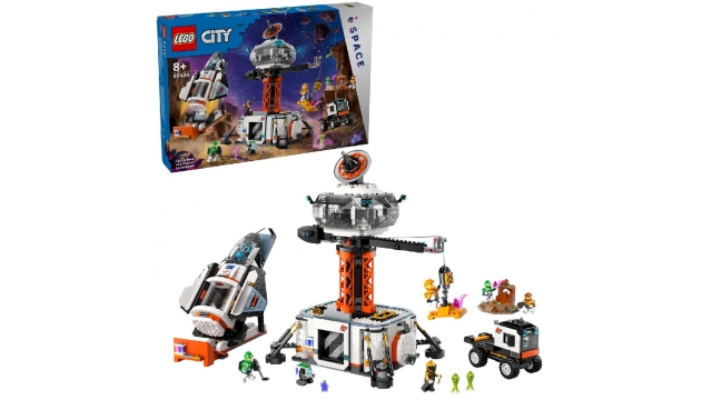 Lego City 60434 Space Ruimtebasis en Raketlanceringsplatform