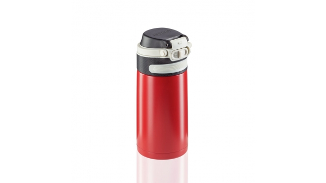 Leifheit 3245 Flip Isoleerbeker 350 ml Rood