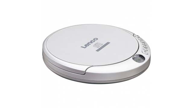 Lenco CD-201 Portable CD-Speler met MP3 Zilver