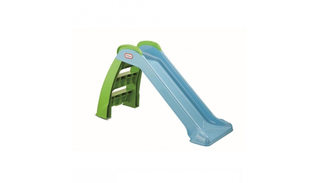 Little Tikes Junior Glijbaan 122x49x70 cm Blauw/Groen