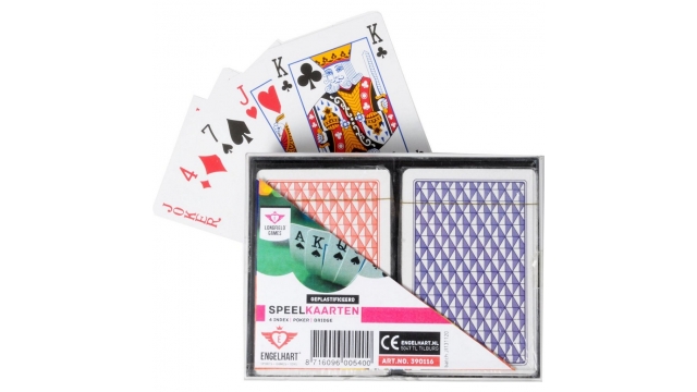 Longfield Speelkaarten in Doos 2 Sets