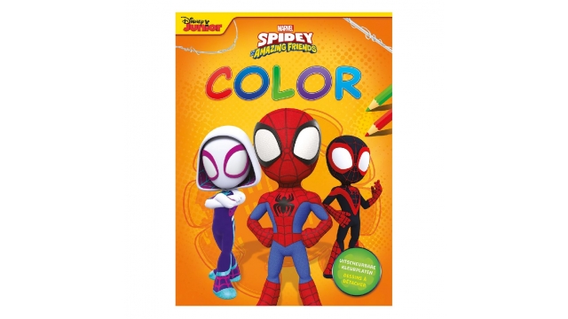 Marvel Spidey and his Amazing Friends Kleurboek