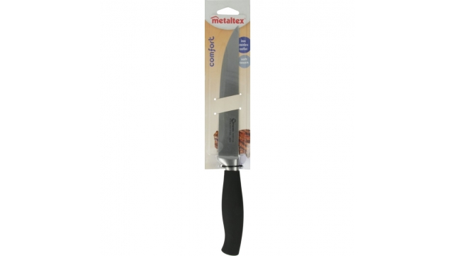 Metaltex Comfort Vleesmes 33 cm Zwart/RVS