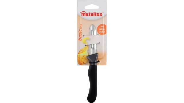 Metaltex Basic Line Schilmes 25 cm Zwart/RVS