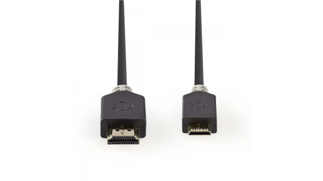 Nedis CVBW34500AT20 High Speed Hdmi™-kabel Met Ethernet Hdmi™-connector - Hdmi™-mini-connector 2,0 M Antraciet