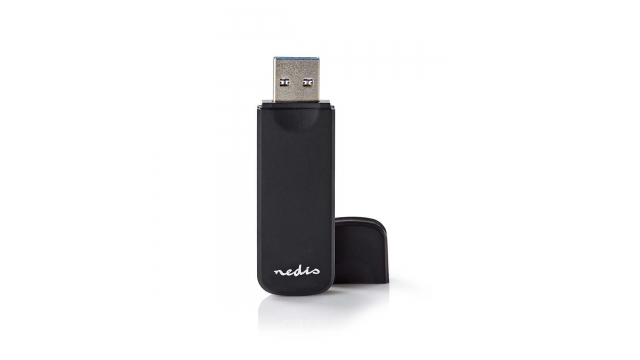 Nedis CRDRU3100BK Kaartlezer Multicard Usb 3.0 5 Gbps