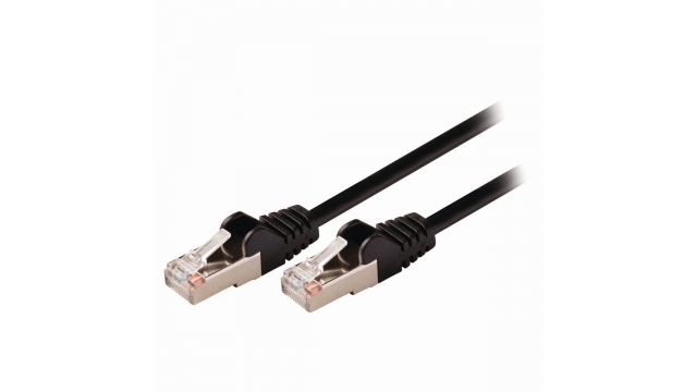 Nedis CCGP85121BK025 Cat5e Sf/utp-netwerkkabel Rj45 Male - Rj45 Male 0,25 M Zwart