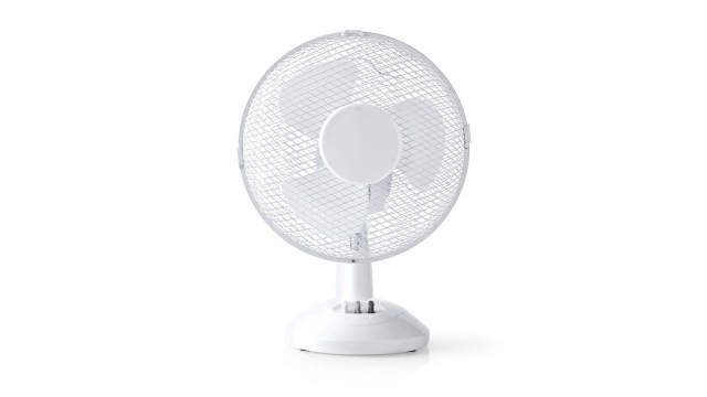 Nedis FNTB10CWT23 Tafelventilator 23 cm Wit