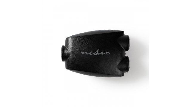 Nedis CAGB25940BK Toslink-adapter Toslink Female 2x Toslink Female Splitter Abs Zwart 1 Stuks Blister