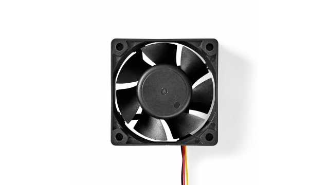 Nedis DCFAN6025BK Computerventilatordc 60 Mm 3-pins Stil