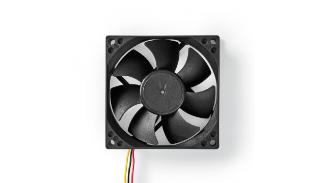 Nedis DCFAN8025BK Computerventilatordc 80 Mm 3-pin Stil