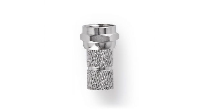 Nedis CSBW41901ME F-connector Male 7,0 Mm Twist-on Metaal