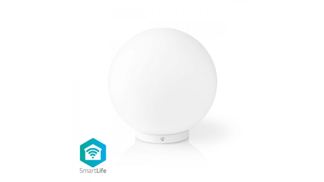 Nedis WIFILM10CWT Smartlife Stemmingslamp Wi-fi Rond Diameter: 200 Mm 360 Lm Koel Wit / Rgb / Warm Wit 2700 - 6500 K 5 W Glas